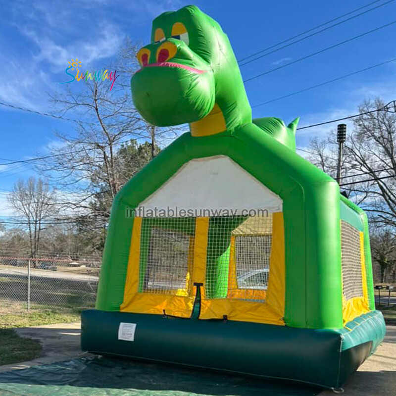 Inflatable bouncy castles